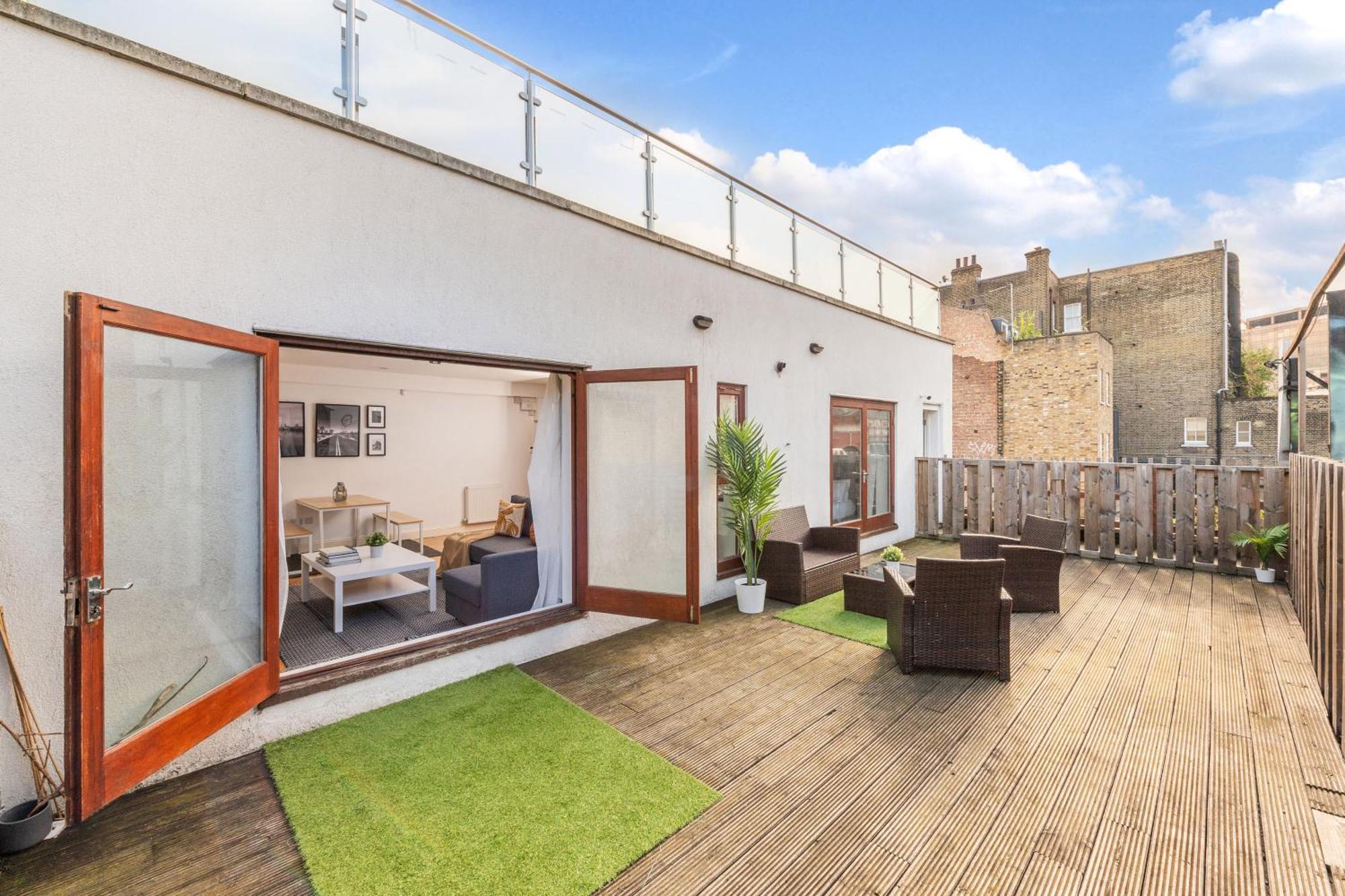 London Waterloo Apartment With Large Private Terrace - View Of The London Eye - 1 Bedroom 1 Bath Londres Exterior foto