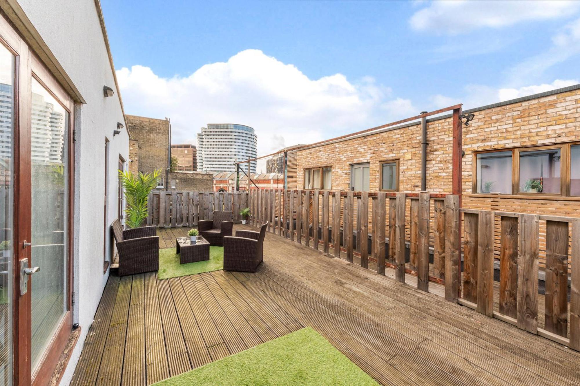 London Waterloo Apartment With Large Private Terrace - View Of The London Eye - 1 Bedroom 1 Bath Londres Exterior foto