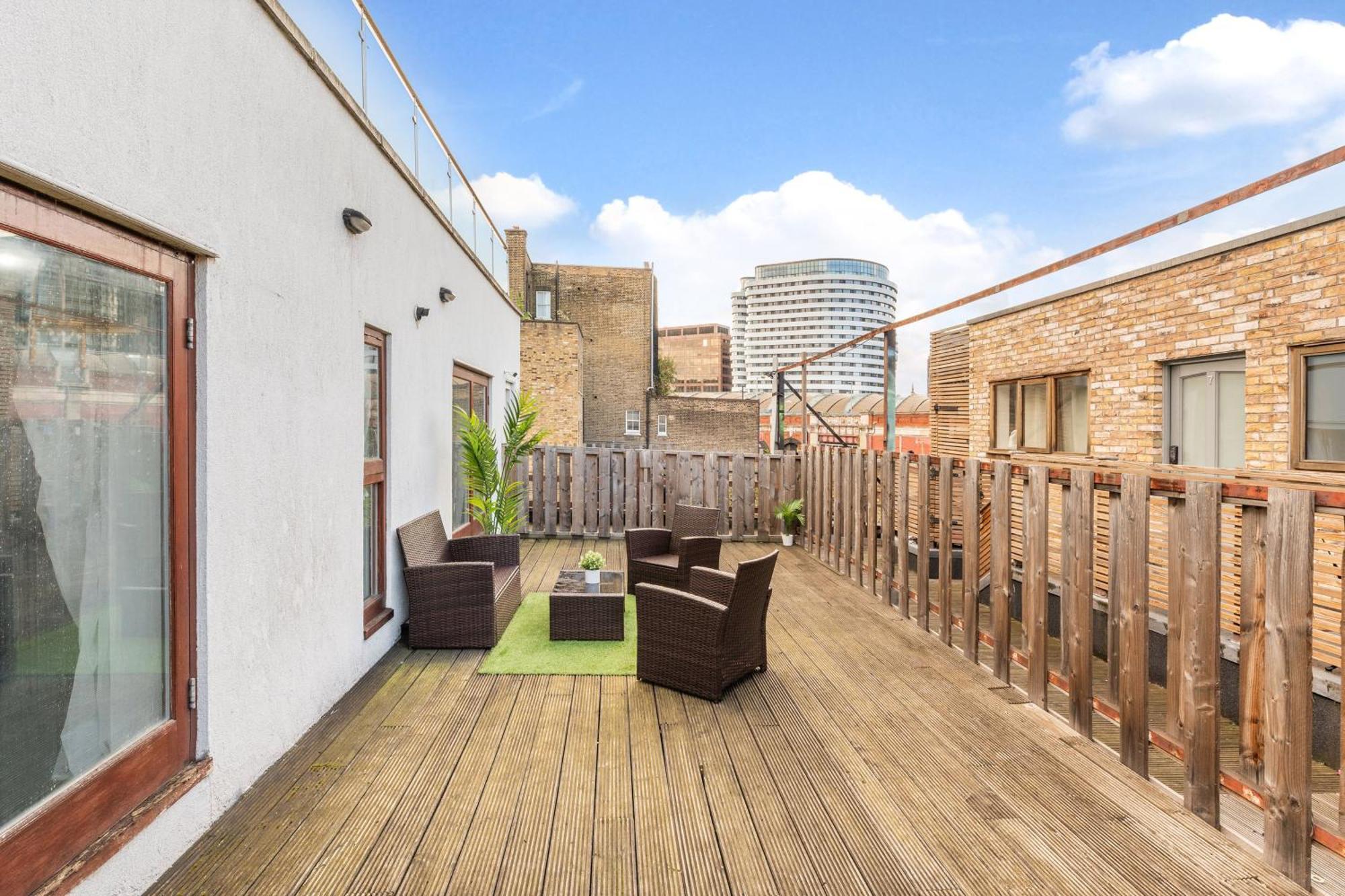 London Waterloo Apartment With Large Private Terrace - View Of The London Eye - 1 Bedroom 1 Bath Londres Exterior foto